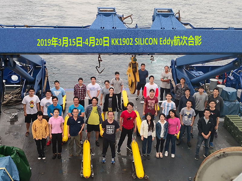 KK1902 SILICON西太平洋涡旋航次圆满成功